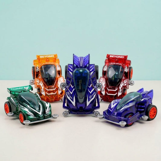 Pull Back Racing Car Toy Party Bag Filler 6 x 5 cm - studio photo