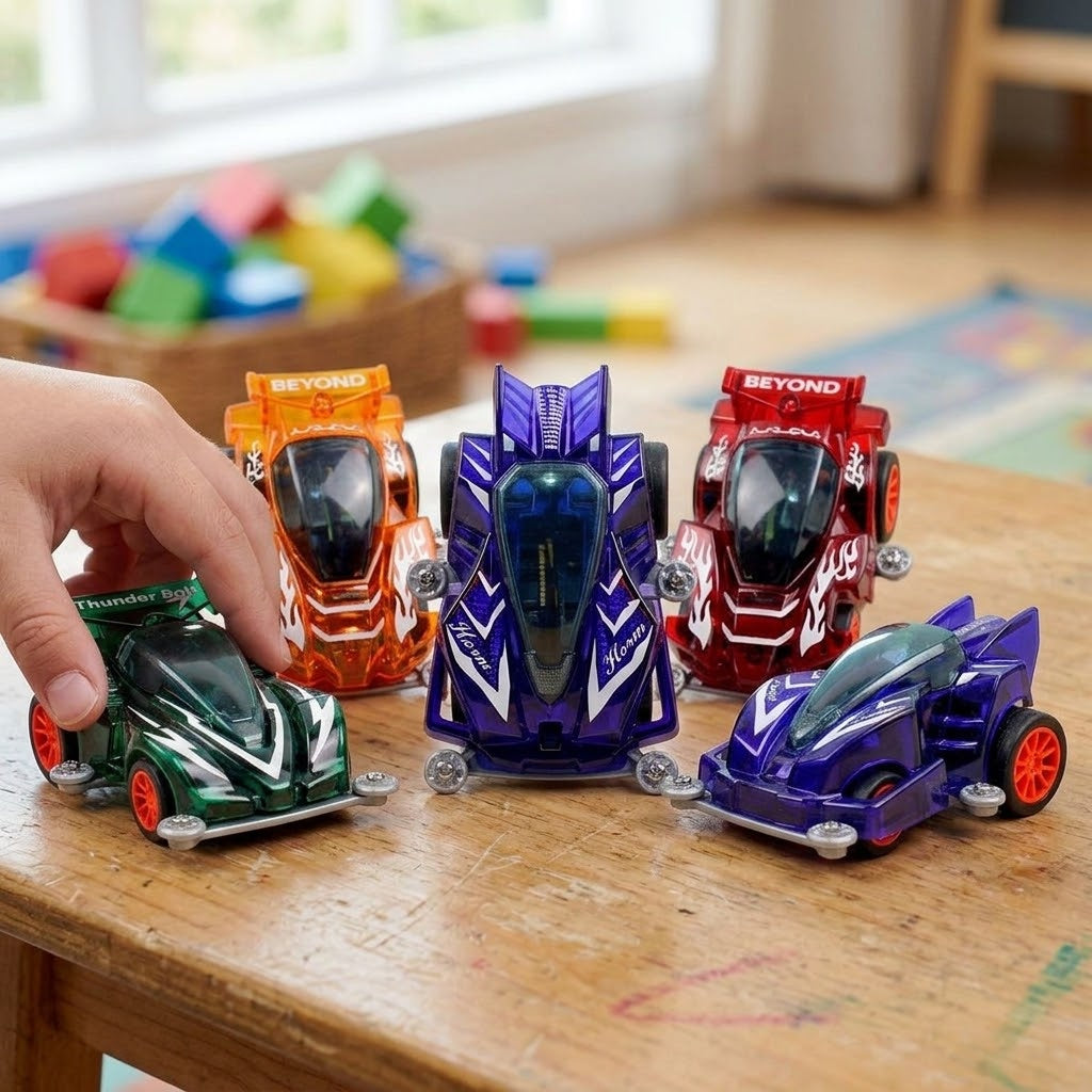 Pull Back Racing Car Toy Party Bag Filler 6 x 5 cm - lifestyle photo