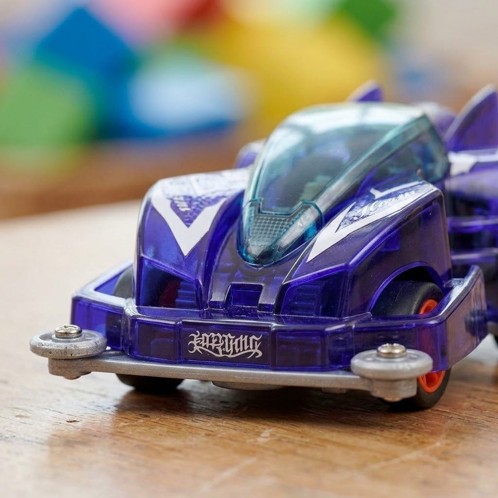 Pull Back Racing Car Toy Party Bag Filler 6 x 5 cm - close-up