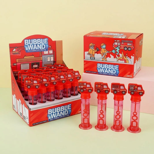 Fire Engine Bubbles 40 ml Party Favour - studio photo