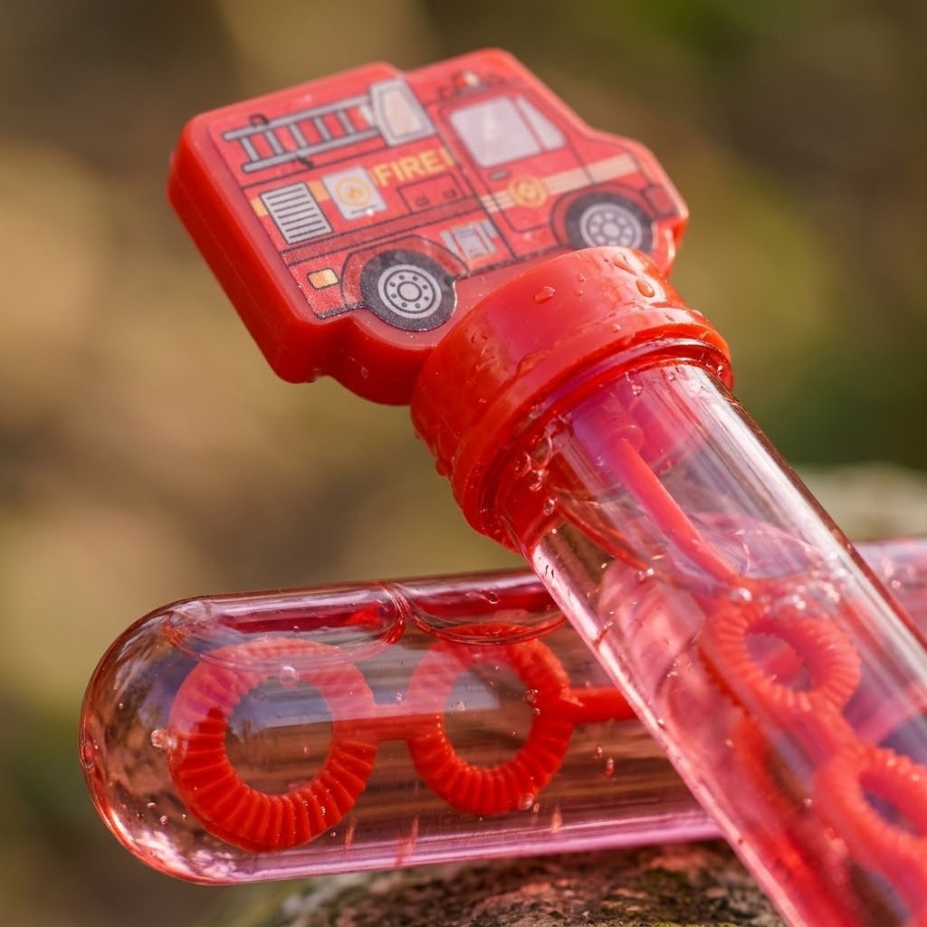 Fire Engine Bubbles 40 ml Party Favour - close-up