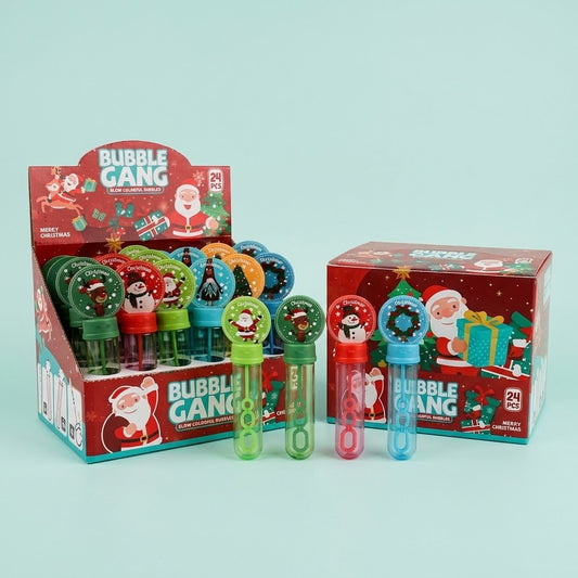Christmas Bubbles 40 ml Stocking Filler - studio photo