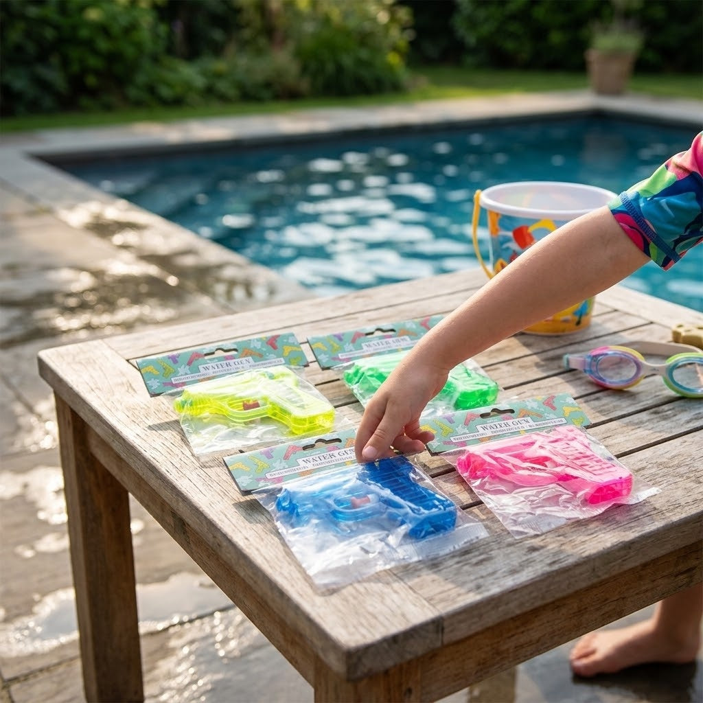 Water Gun 10 cm Small Water Pistol Summer Toy - lifestyle photo