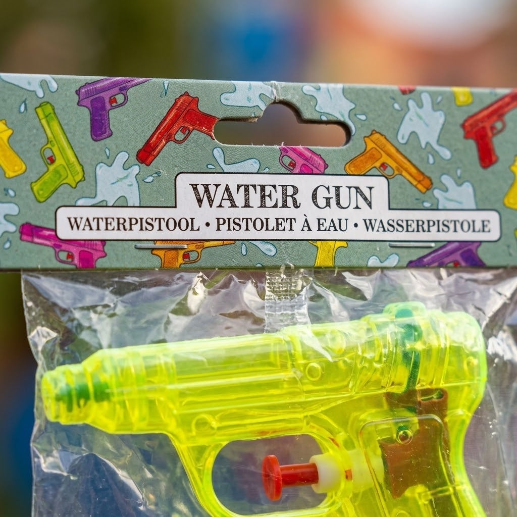 Water Gun 10 cm Small Water Pistol Summer Toy - close-up