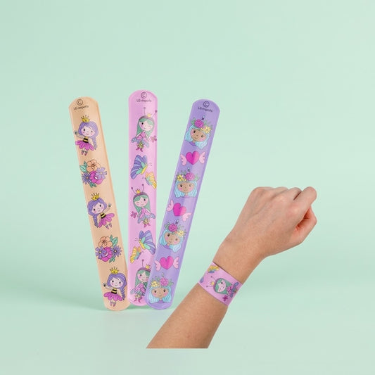 Princess Slap Bracelet 22 cm Snap Wristband - studio photo