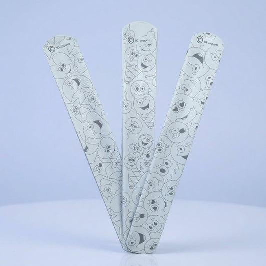 Colour-In Emotion Faces Slap Bracelet 22 cm - studio photo