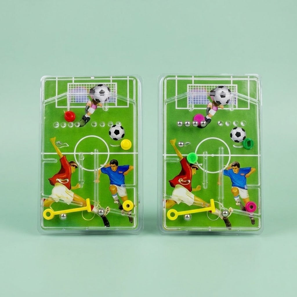 Mini Football Pinball Game 3 Balls 7.5 x 5 cm - studio photo