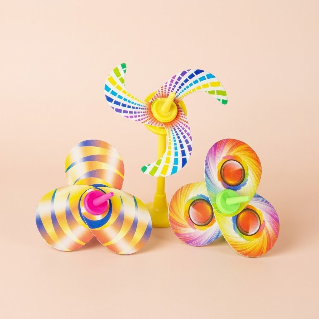 Build Your Own Spinning Top DIY Kit 7–8 cm - studio photo