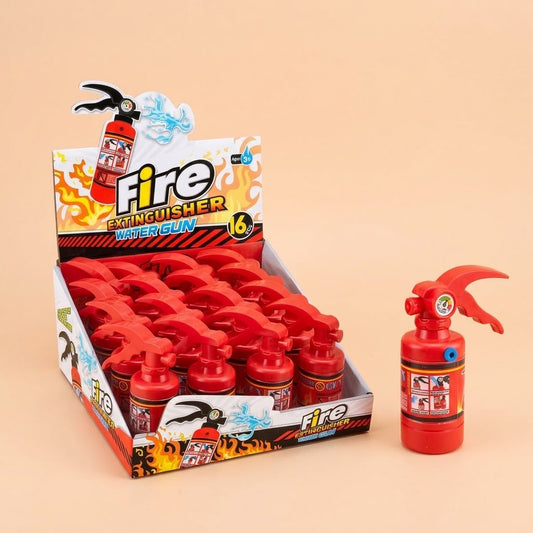 Water Spray Toy Fire Extinguisher 13 cm - studio photo