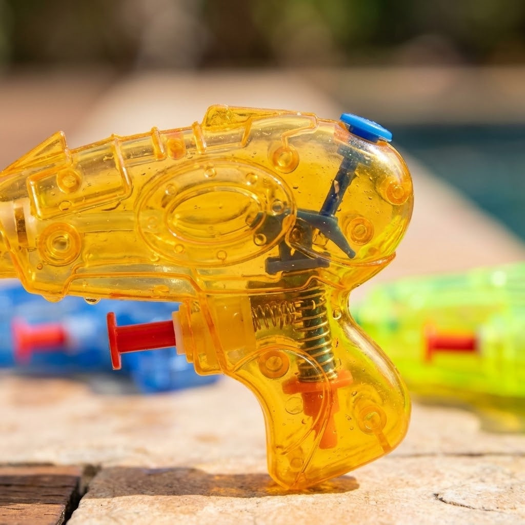 Water Pistol 9 cm Mini Squirt Gun Summer Toy - close-up