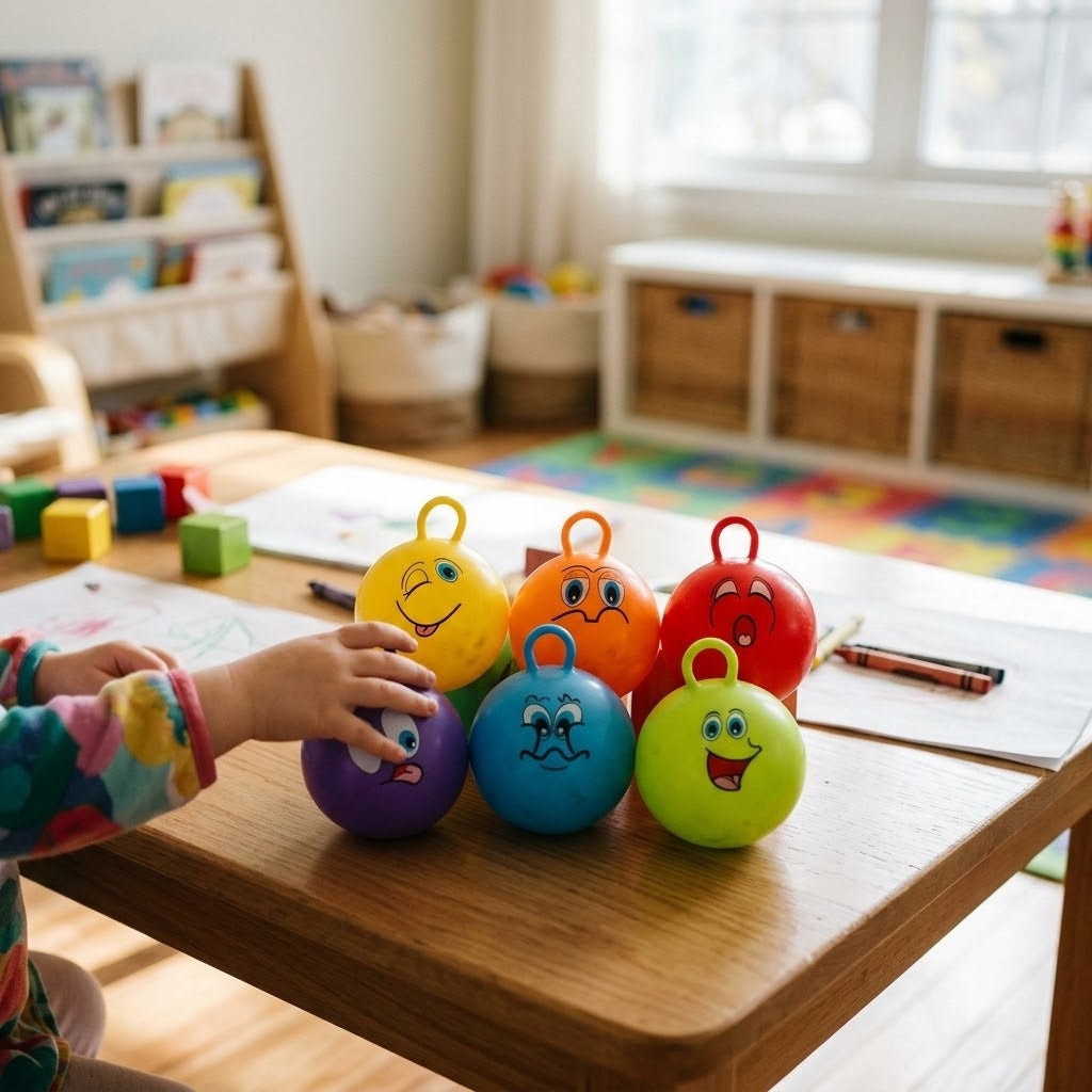 Humo Space Hopper Bouncy Ball 46 cm - lifestyle photo