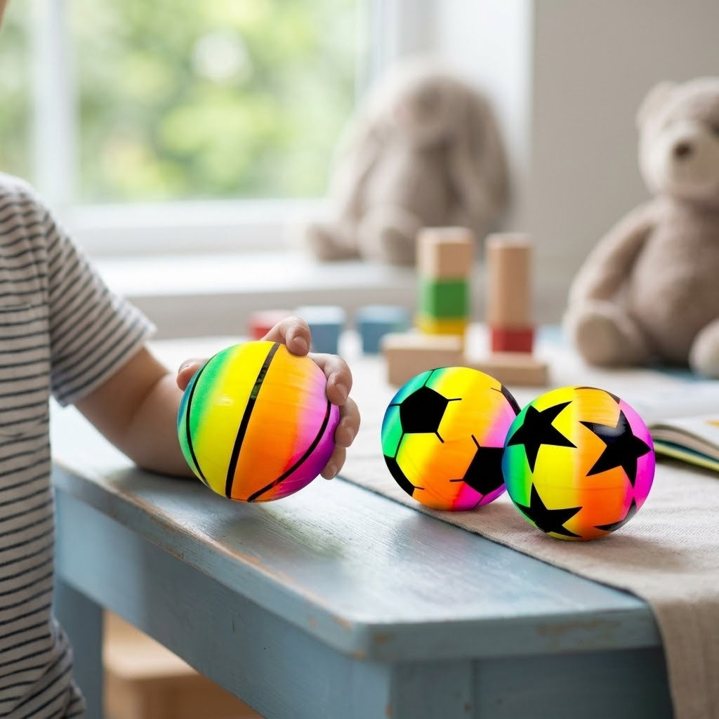 Neon Beach Sport Play Ball Outdoor Ball 23 cm - lifestyle photo