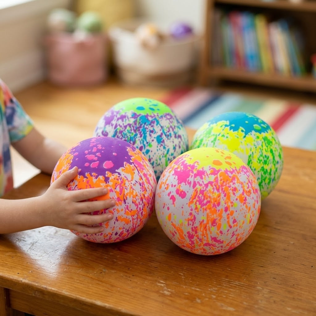 Splash Colours Kids Play Ball Outdoor Ball 23 cm - lifestyle photo