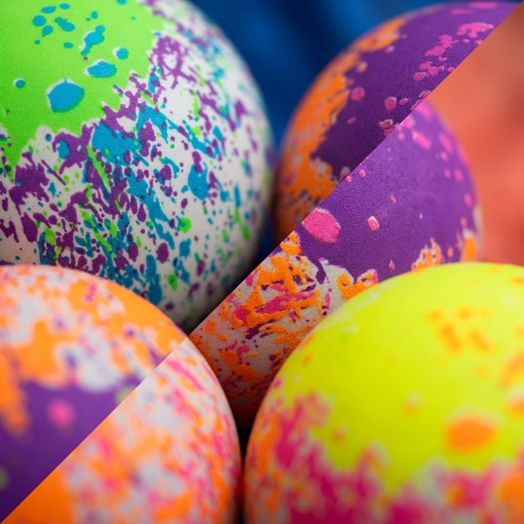 Splash Colours Kids Play Ball Outdoor Ball 23 cm - close-up