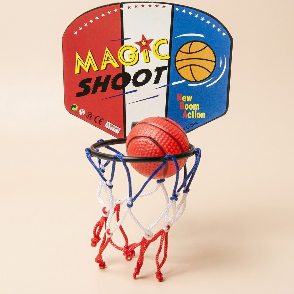 Mini Basketball Hoop with Ball Kids Game - studio photo