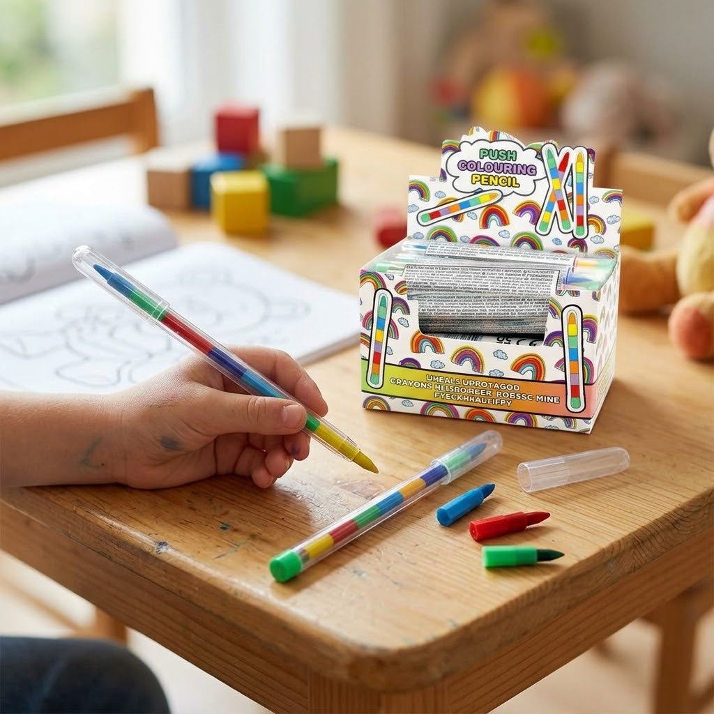 Multicolour Mechanical Pencil Party Bag Filler - lifestyle photo
