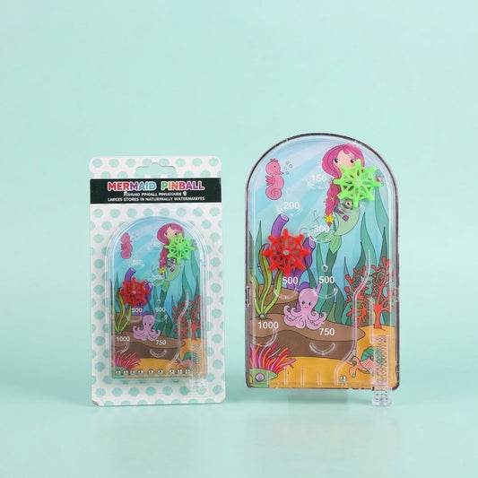 Mermaid Pinball Game Handheld 7 x 12 cm - studio photo