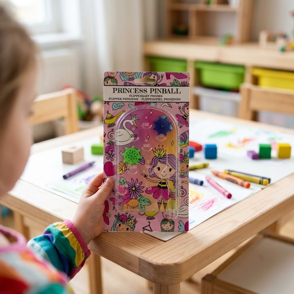 Princess Pinball Game Handheld 7 x 12 cm - lifestyle photo