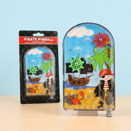 Pirate Pinball Game Handheld 7 x 12 cm - studio photo