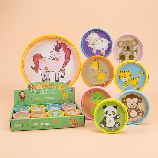 Mini Maze Puzzle Game 5 cm Kids Designs Party Favour - studio photo