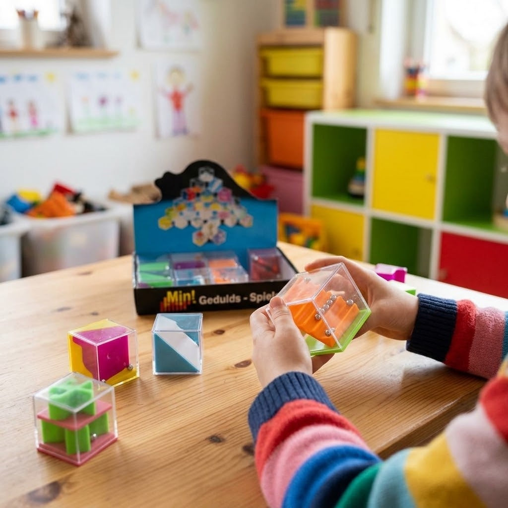Puzzle Cube 4 x 4 x 4 cm Brain Teaser - lifestyle photo