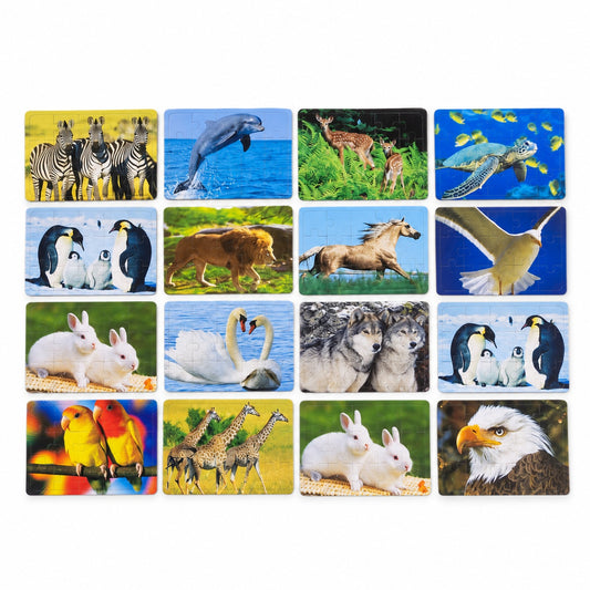 Kids Animal Jigsaw Puzzle 15 Pieces - studio photo