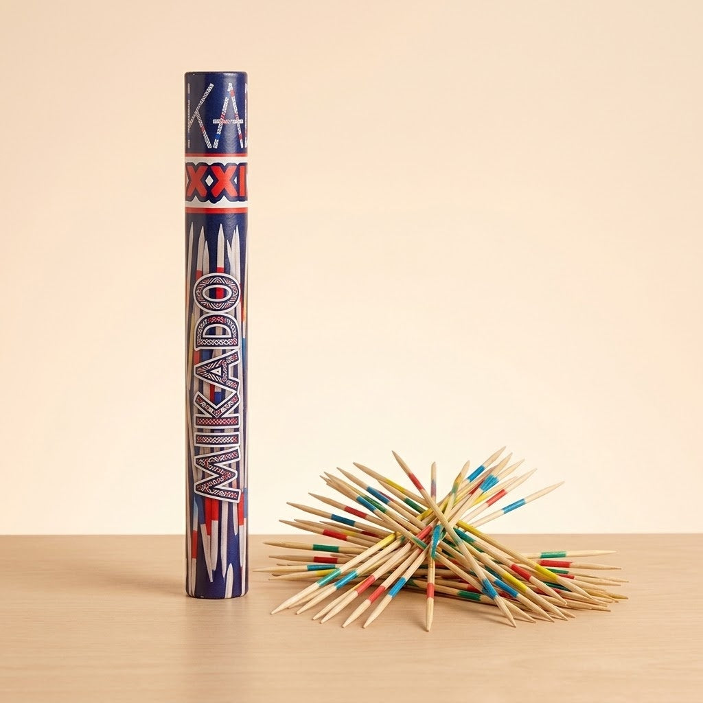 Giant Mikado Pick-Up Sticks Game 41 Sticks 38 cm - studio photo