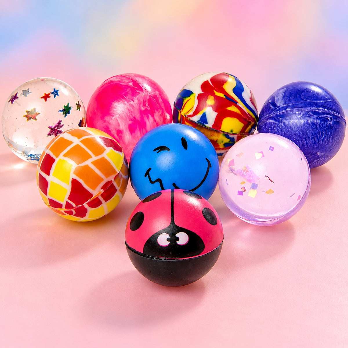 High Bounce Rubber Bouncy Ball 30 mm - studio photo
