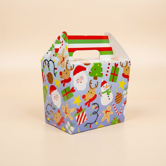 Christmas Cardboard Lunch Box Medium - studio photo