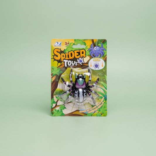 Sticky Wall Crawling Spider on Reel 9 cm - studio photo