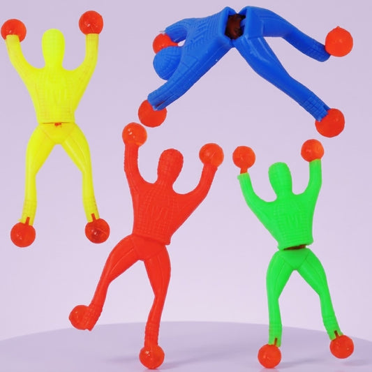 Sticky Acrobat Ninja 9 cm Window Climber Toy - studio photo