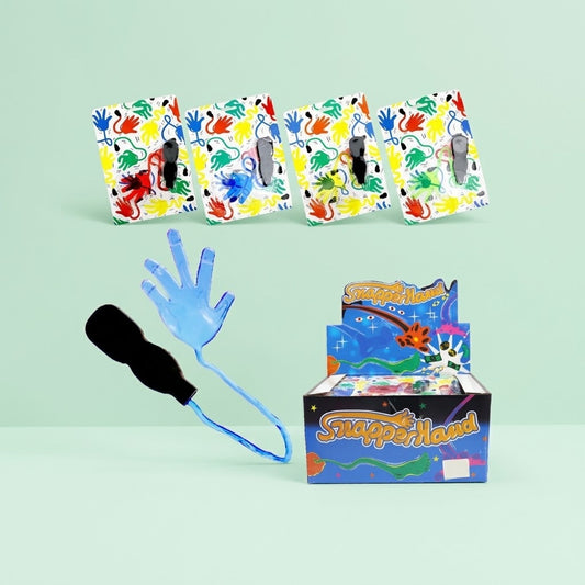 XL Sticky Hand Stretchy Slap Toy with Handle - studio photo