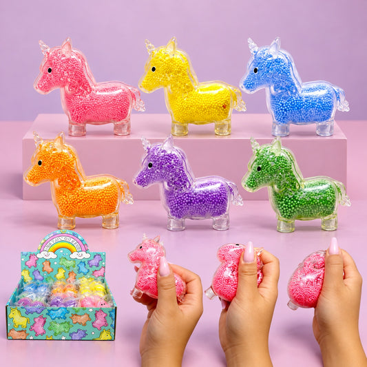 Unicorn Squishy Stress Toy Kawaii Fidget - studio photo