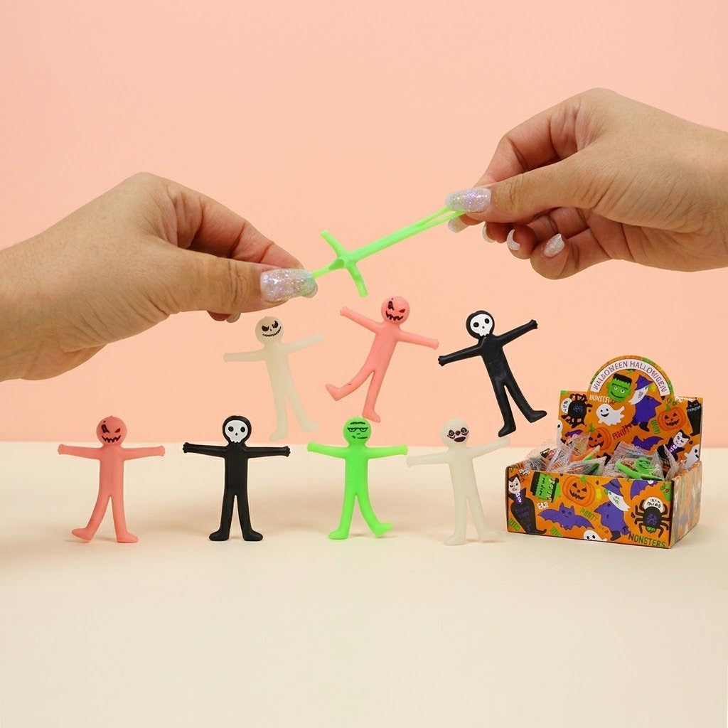 Halloween Stretchy Figure 5.3 cm Stretch Toy - studio photo