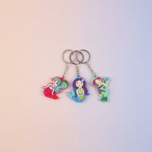 Mermaid Keychain Cute Bag Charm Party Favour - studio photo