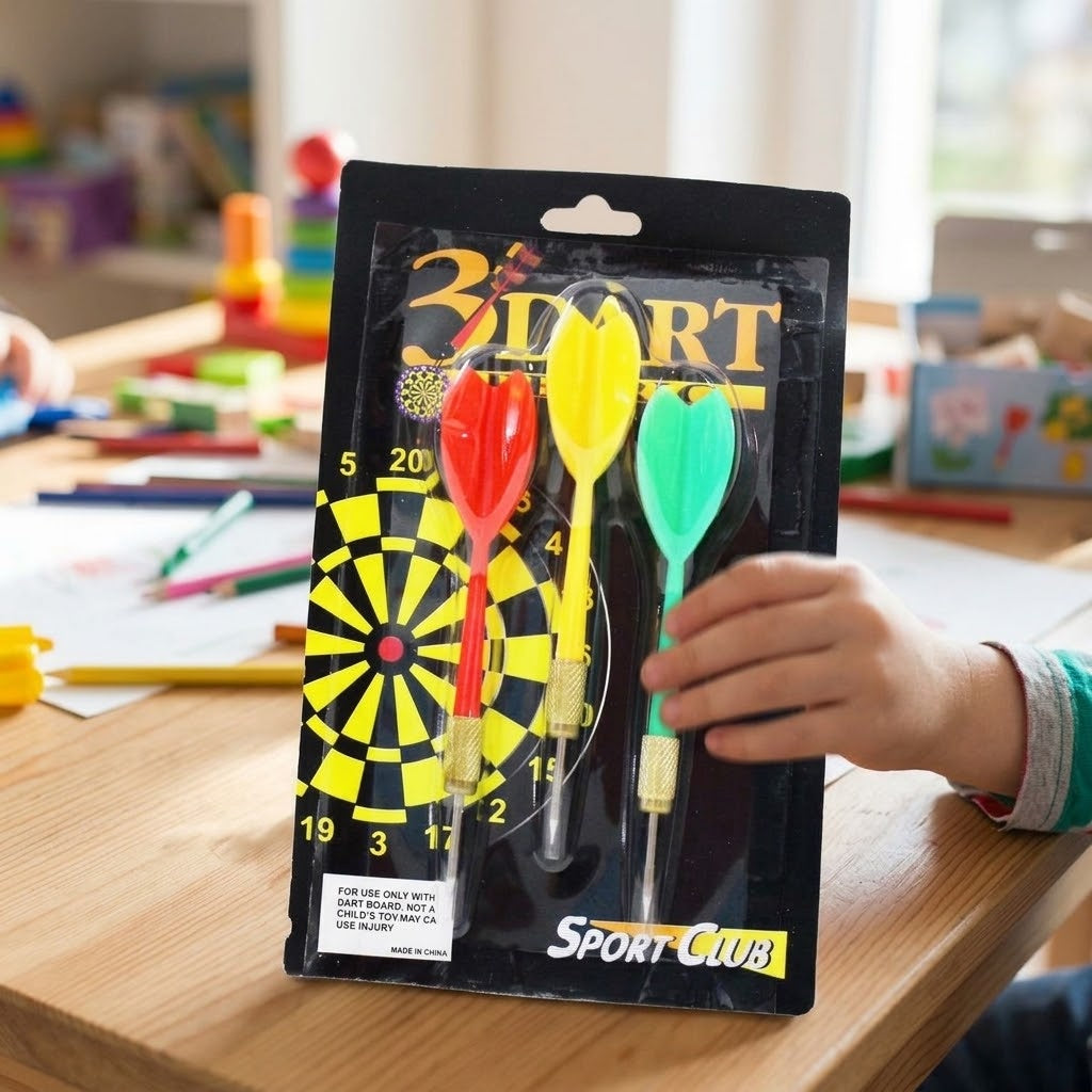 Metal Tip Darts Set of 3 for Balloon Games - lifestyle photo