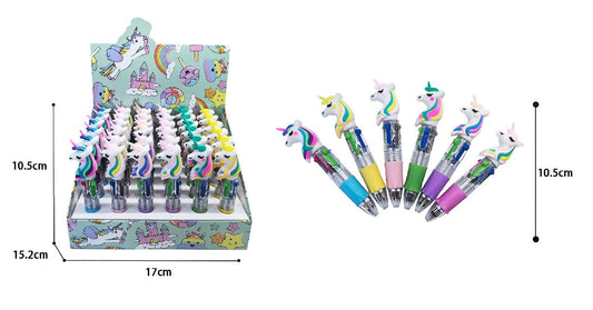 6 COLOR BALLPEN. UNICORN