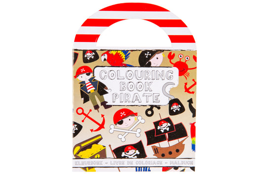 KLEURBOEK MET STICKERS PIRAAT S