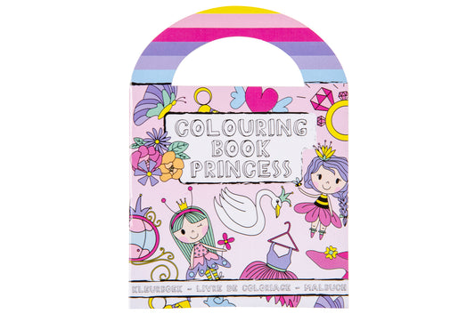 KLEURBOEK MET STICKERS PRINSES S