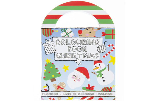KLEURBOEKJE MET STICKERS. KERSTMIS S