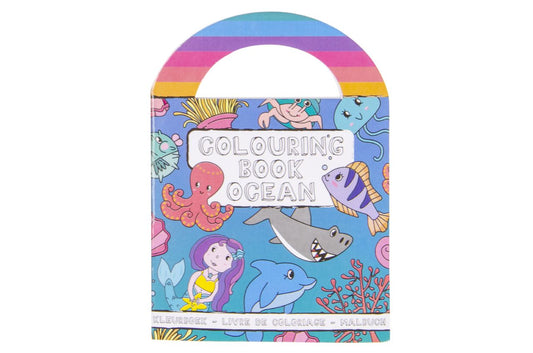 KLEURBOEKJE MET STICKERS. ZEEDIEREN S