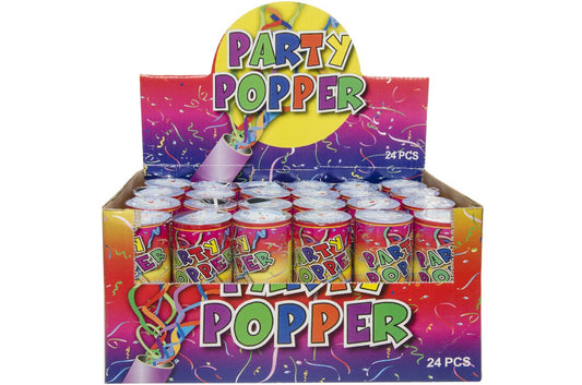 PARTY POPPER S MET CONFETTI