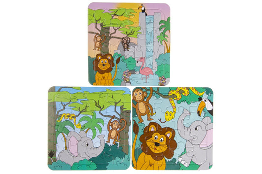 PUZZEL JUNGLE IN ZAKJE