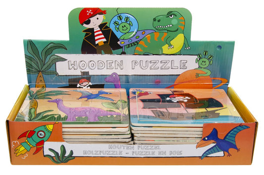 HOUTEN PUZZEL.  JONGEN