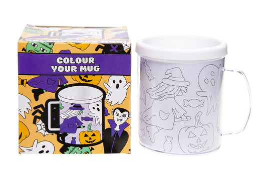 KLEUR JE EIGEN BEKER! HALLOWEEN