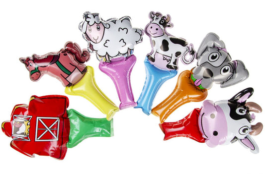 ZELFOPBLAASBARE BALLON. BOERDERIJDIEREN °°°°
