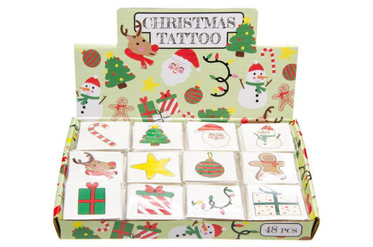 12PCS TATTOO. CHRISTMAS DB °°°