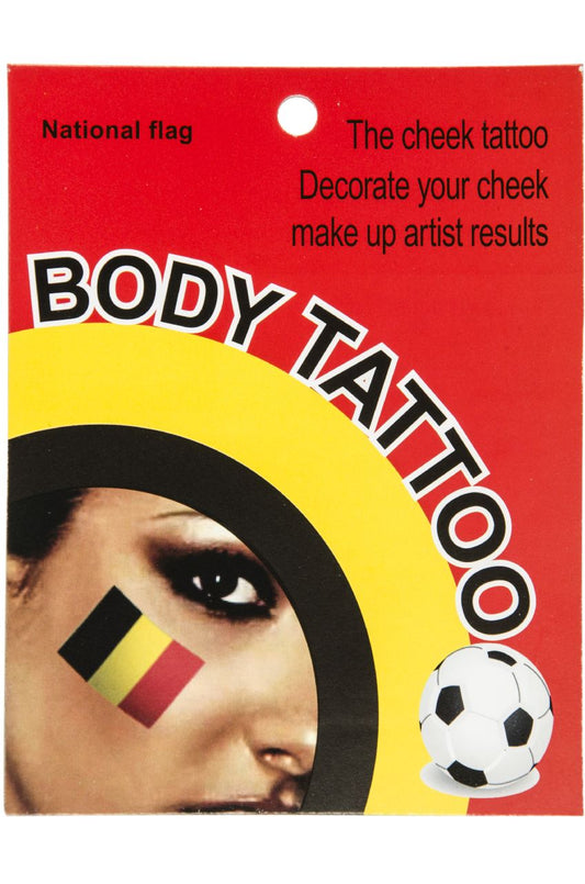 4PCS CHEEK TATTOO BELGIUM °°°