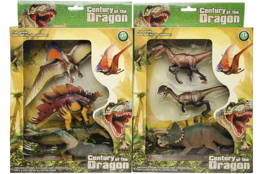 DINO'S 3STUKS IN DOOS
