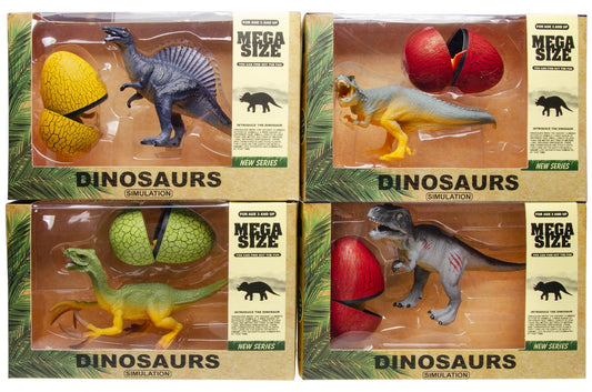 DINO MET EI+BABY DINO IN DOOS